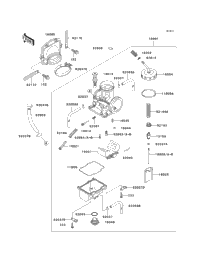 2002 Kawasaki KDX200 (KDX200-H8) Carburetor | Babbitts Kawasaki