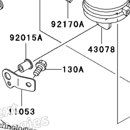 2003 Kawasaki NINJA ZX-6R (ZX636-B1) Front Master Cylinder