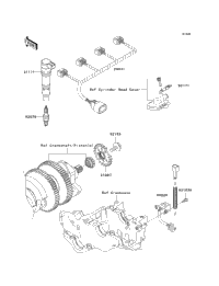 2008 Kawasaki NINJA ZX-14 (ZX1400C8FA) Ignition System | Babbitts