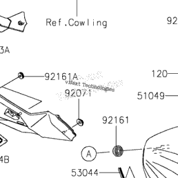2024 Kawasaki Ninja ZX-4R ABS (ZX400PRFNL) Fuel Tank | Babbitts