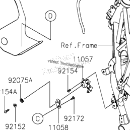 2024 Kawasaki Ninja ZX-4R ABS (ZX400PRFNL) Fuel Tank | Babbitts