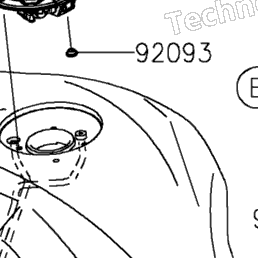 2024 Kawasaki Ninja ZX-4R ABS (ZX400PRFNL) Fuel Tank | Babbitts