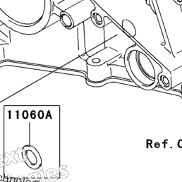 2005 Kawasaki NINJA ZX-6R (ZX636-C1) Gear Change Drum/Shift Fork(S