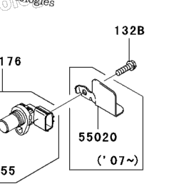 2006 Kawasaki BRUTE FORCE 750 4X4I (KVF750A6F) Ignition System