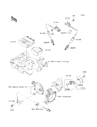 2006 Kawasaki BRUTE FORCE 750 4X4I (KVF750A6F) Ignition System