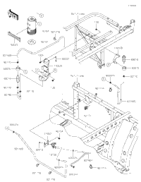 2020 Kawasaki MULE PRO-FX (KAF820ELF) Fuel Evaporative System(Elf