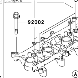 2007 Kawasaki ZZR600 (ZX600J7F) Cylinder Head | Babbitts Kawasaki