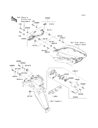2004 Kawasaki NINJA ZX-10R (ZX1000-C1) Taillight(S) | Babbitts