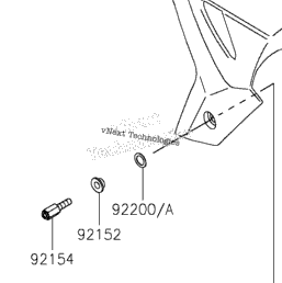 2022 Kawasaki Z400 (ER400DNFNN) Front Fender(S) 2 | Babbitts