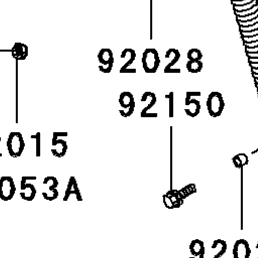 2004 Kawasaki JET SKI STX-15F (JT1500-A1) Hull Front Fittings