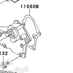 1997 Kawasaki MOJAVE 250 (KSF250-A11) Engine Cover(S) | Babbitts