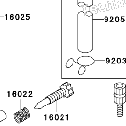 2000 Kawasaki KX60 (KX60-B16) Carburetor | Babbitts Kawasaki Parts