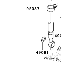 2007 Kawasaki NINJA ZX-10R (ZX1000D7FA) Front Master Cylinder