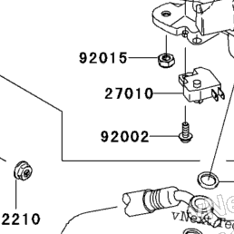 2007 Kawasaki NINJA ZX-10R (ZX1000D7FA) Front Master Cylinder