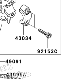 2007 Kawasaki NINJA ZX-10R (ZX1000D7FA) Front Master Cylinder