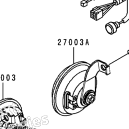 1999 Kawasaki ZRX1100 (ZR1100-C3) Chassis Electrical Equipment