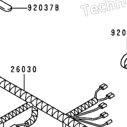 1999 Kawasaki ZRX1100 (ZR1100-C3) Chassis Electrical Equipment