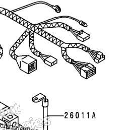 1999 Kawasaki ZRX1100 (ZR1100-C3) Chassis Electrical Equipment