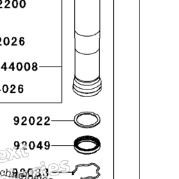 2012 Kawasaki CONCOURS 14 ABS (ZG1400CCF) Front Fork | Babbitts
