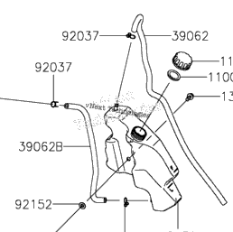2019 Kawasaki Ninja ZX-6R (ZX636HKFA) Water Pipe | Babbitts