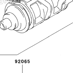 2003 Kawasaki NINJA ZX-6R (ZX636-B1) Gear Change Drum/Shift Fork(S