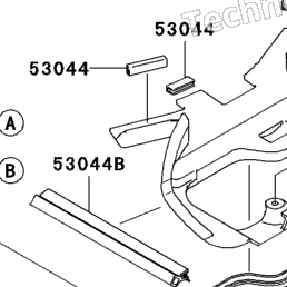 1998 Kawasaki NINJA ZX-9R (ZX900-C1) Radiator | Babbitts Kawasaki