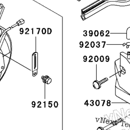 1998 Kawasaki NINJA ZX-9R (ZX900-C1) Radiator | Babbitts Kawasaki