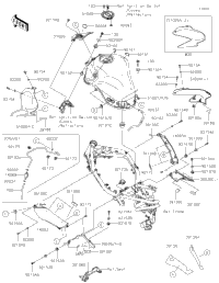 KF出品 2019 Kawasaki Z900 (ZR900AKF) Fuel Tank | Babbitts Kawasaki Parts