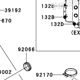 2004 Kawasaki PRAIRIE 700 4X4 (KVF700-A1) Cylinder Head | Babbitts