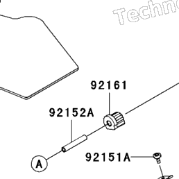てんページ 2005 Kawasaki NINJA ZX-10R (ZX1000-C2) Fuel Tank | Babbitts