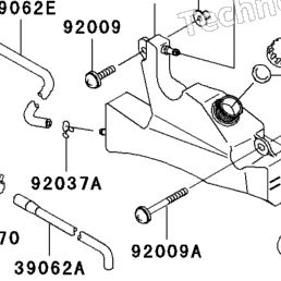 2006 Kawasaki ZZR600 (ZX600J6F) Radiator | Babbitts Kawasaki Parts