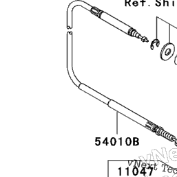 2009 Kawasaki MULE 610 4X4 (KAF400A9F) Cables | Babbitts Kawasaki