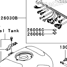 2001 Kawasaki NINJA ZX-12R (ZX1200-A2) Chassis Electrical