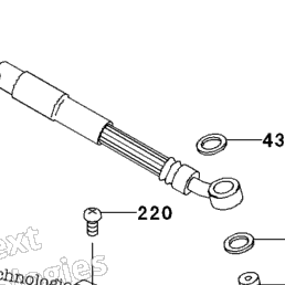 2004 Kawasaki KX250F (KX250-N1) Rear Master Cylinder | Babbitts