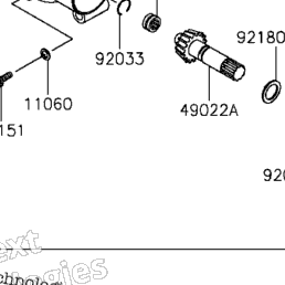 2016 Kawasaki MULE 610 4X4 XC (KAF400DGF) Drive Shaft-Front