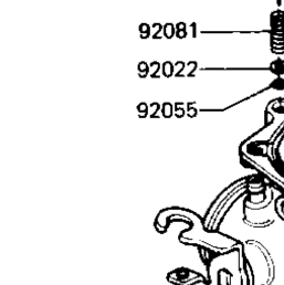 1983 Kawasaki LTD (KZ440-A4) Carburetor Parts ('81-'83 A2