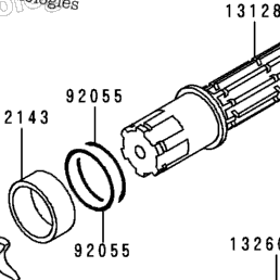 1999 Kawasaki KDX200 (KDX200-H5) Transmission | Babbitts Kawasaki
