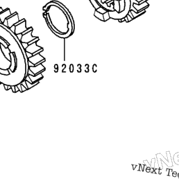 1999 Kawasaki KDX200 (KDX200-H5) Transmission | Babbitts Kawasaki