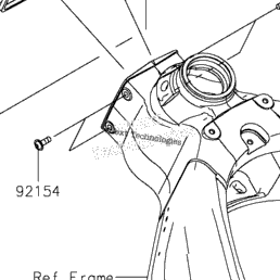 2024 Kawasaki Ninja ZX-6R (US) (ZX636KRFAL) Air Duct | Babbitts