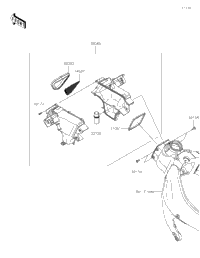 2024 Kawasaki Ninja ZX-6R (US) (ZX636KRFAL) Air Duct | Babbitts