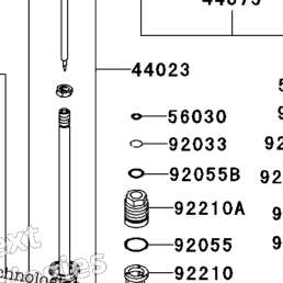 2006 Kawasaki NINJA ZX-6R (ZX636C6F) Front Fork | Babbitts