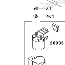 2006 Kawasaki NINJA 250R (EX250F6F) Starter Motor | Babbitts
