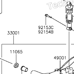 2016 Kawasaki KFX 90 (KSF90AGF) Suspension | Babbitts Kawasaki
