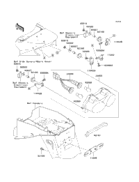 T4出品② 2002 Kawasaki NINJA ZX-9R (ZX900-F1) Taillight(S) | Babbitts