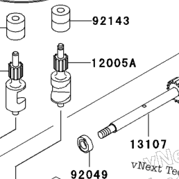2004 Kawasaki KDX220R (KDX220-A11) Cylinder Head/Cylinder