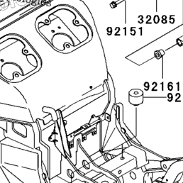 2000 Kawasaki NINJA ZX-12R (ZX1200-A1) Fuel Tank | Babbitts