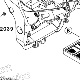 2000 Kawasaki NINJA ZX-12R (ZX1200-A1) Fuel Tank | Babbitts