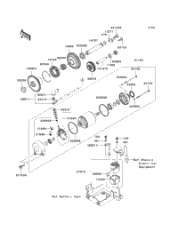 2011 Kawasaki NINJA ZX-14 (ZX1400CBF) Starter Motor | Babbitts