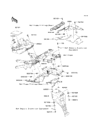 2006 Kawasaki NINJA ZX-6R (ZX636C6F) Rear Fender(S) | Babbitts