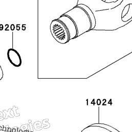Rear Axle Drive Shaft (Outside) For Kawasaki Mule 4010 Trans KAF620 – 2014-2026